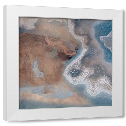 Land of Dreams II White Modern Wood Framed Art Print by Weisz, Irene