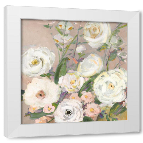 Naive Garden II White Modern Wood Framed Art Print by Swatland, Sally