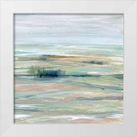 Near Tully I White Modern Wood Framed Art Print by Jill, Susan