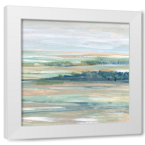 Near Tully II White Modern Wood Framed Art Print by Jill, Susan