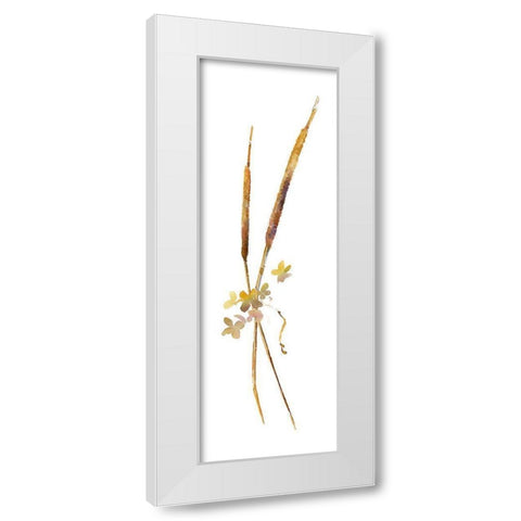 Fall Sketchbook III White Modern Wood Framed Art Print by Troise Heidel, Theresa