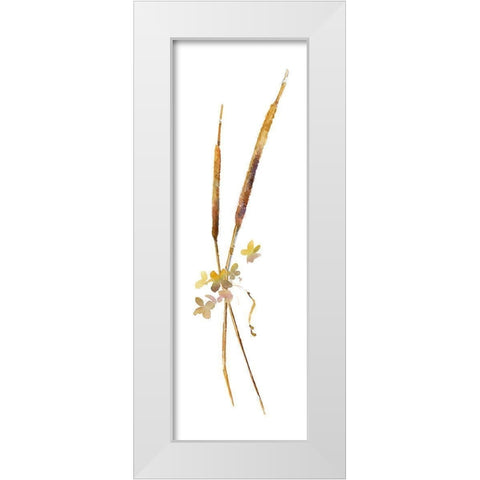 Fall Sketchbook III White Modern Wood Framed Art Print by Troise Heidel, Theresa