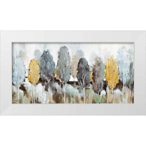 Golden Hour White Modern Wood Framed Art Print by Robinson, Carol