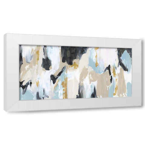 Summer Tides White Modern Wood Framed Art Print by Jill, Susan
