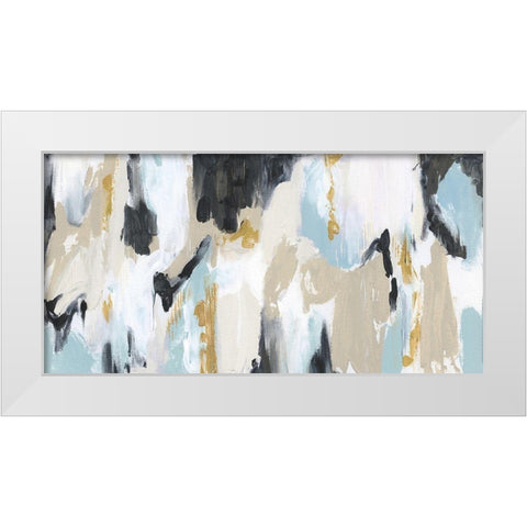 Summer Tides White Modern Wood Framed Art Print by Jill, Susan