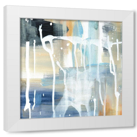 Weather I White Modern Wood Framed Art Print by Jill, Susan