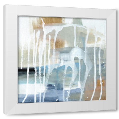 Weather III White Modern Wood Framed Art Print by Jill, Susan
