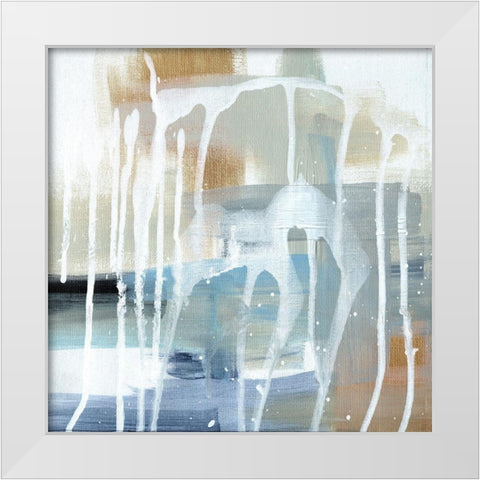 Weather III White Modern Wood Framed Art Print by Jill, Susan