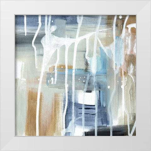 Weather IV White Modern Wood Framed Art Print by Jill, Susan