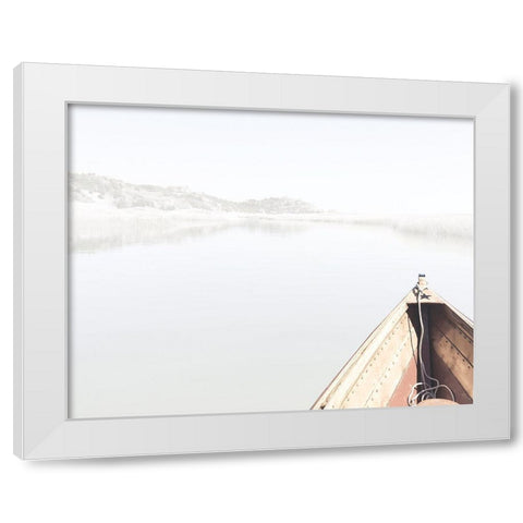 On the Inlet White Modern Wood Framed Art Print by Dahlgren, Ann