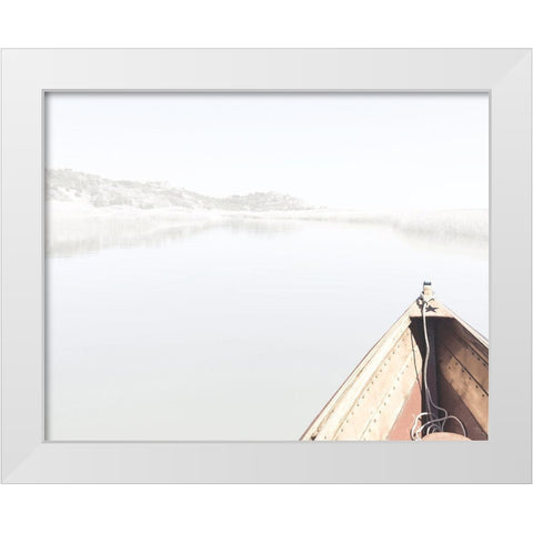On the Inlet White Modern Wood Framed Art Print by Dahlgren, Ann