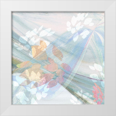 Spring Is In The Air II White Modern Wood Framed Art Print by Jill, Susan