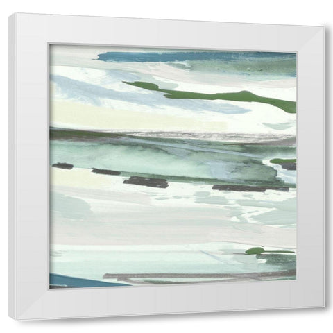 Upstate II White Modern Wood Framed Art Print by Jill, Susan