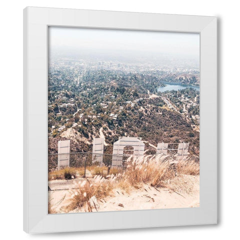 Hollywood II White Modern Wood Framed Art Print by Carpentieri, Natalie