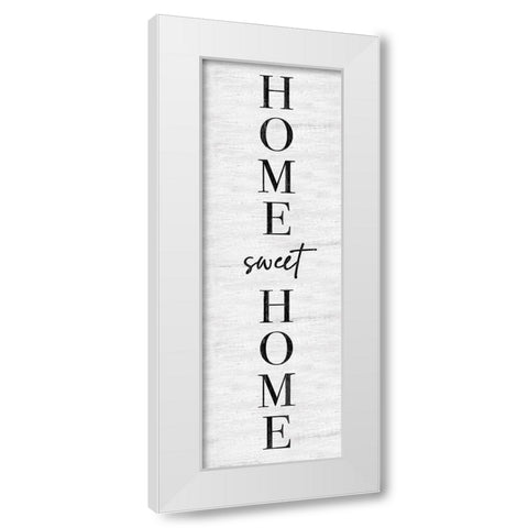 Sweet Home White Modern Wood Framed Art Print by Carpentieri, Natalie