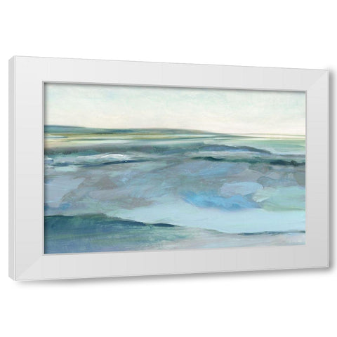 Low Tide White Modern Wood Framed Art Print by Robinson, Carol