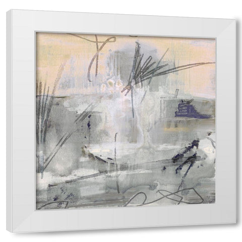 Southeast I White Modern Wood Framed Art Print by Jill, Susan