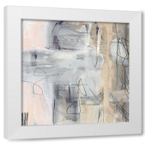 Southeast II White Modern Wood Framed Art Print by Jill, Susan