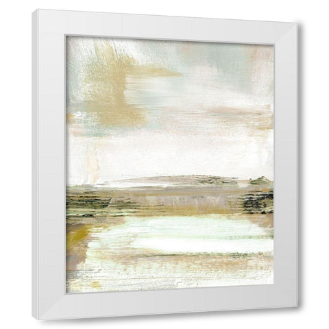 Summer Haze I White Modern Wood Framed Art Print by Shapiro, Judith