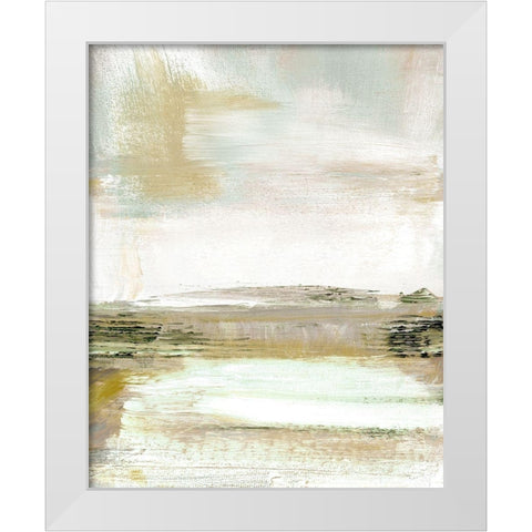 Summer Haze I White Modern Wood Framed Art Print by Shapiro, Judith