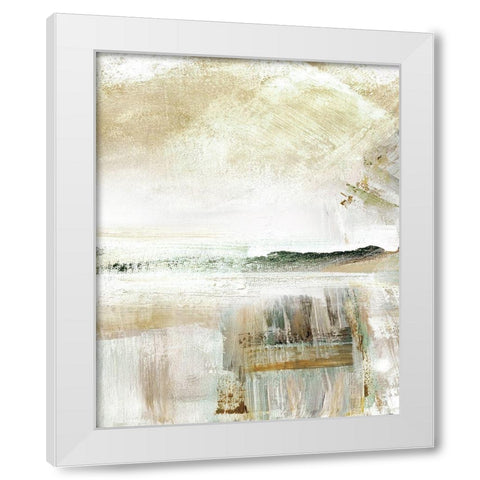 Summer Haze II White Modern Wood Framed Art Print by Shapiro, Judith