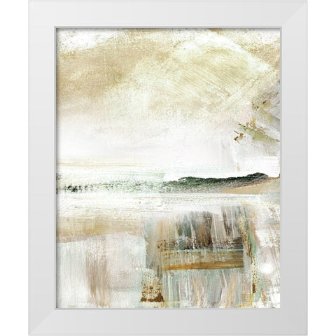 Summer Haze II White Modern Wood Framed Art Print by Shapiro, Judith