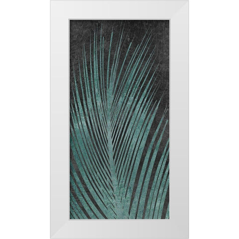 Palm Oasis I White Modern Wood Framed Art Print by Carpentieri, Natalie