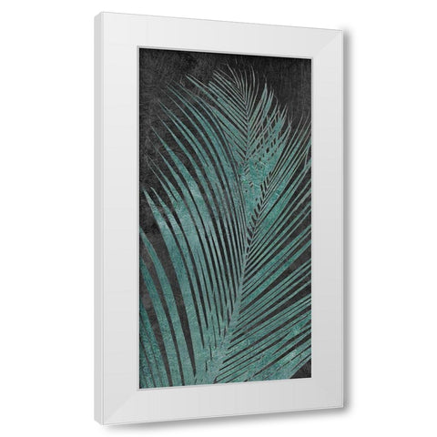 Palm Oasis II White Modern Wood Framed Art Print by Carpentieri, Natalie