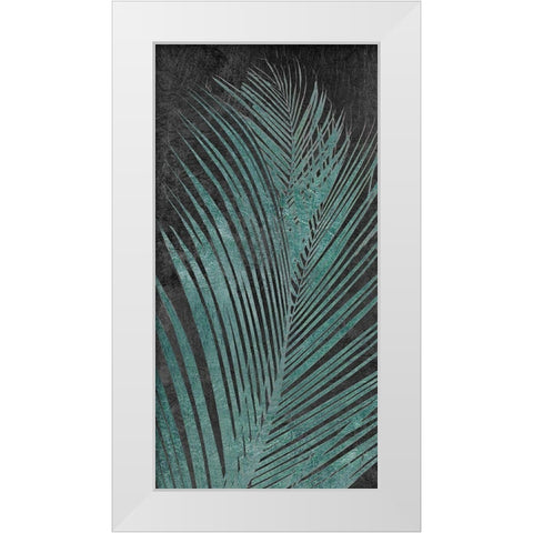 Palm Oasis II White Modern Wood Framed Art Print by Carpentieri, Natalie