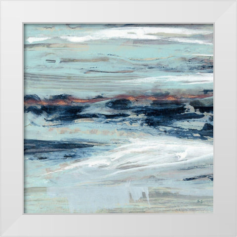 North of Tully II White Modern Wood Framed Art Print by Daniels, Rogier