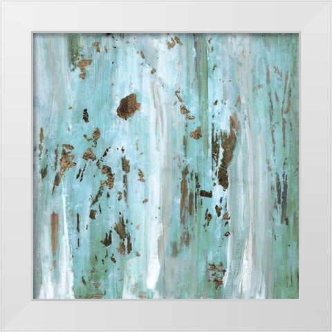 What Remains White Modern Wood Framed Art Print by Jill, Susan