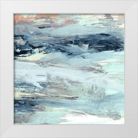North of Tully III White Modern Wood Framed Art Print by Jill, Susan