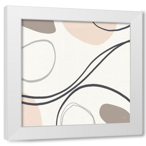 NF I White Modern Wood Framed Art Print by Jill, Susan