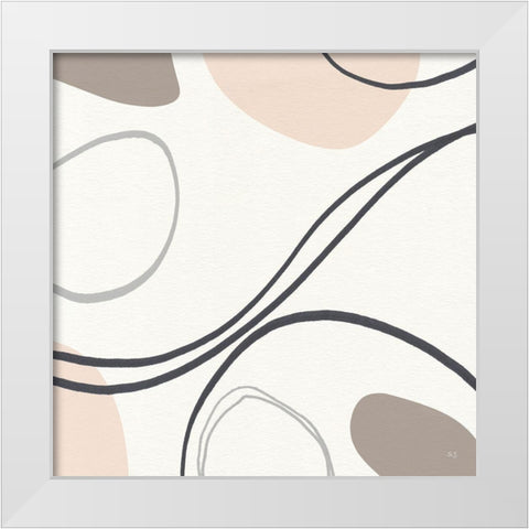 NF I White Modern Wood Framed Art Print by Jill, Susan