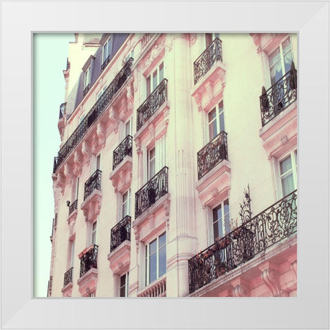 Haussmann Style White Modern Wood Framed Art Print by Jill, Susan