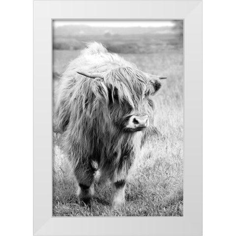 Gretna Green White Modern Wood Framed Art Print by Hopkins, Cindy Miller