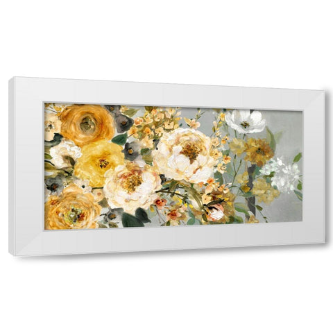 Morning Radiance White Modern Wood Framed Art Print by Robinson, Carol