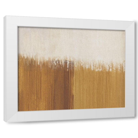 Sundown White Modern Wood Framed Art Print by Jill, Susan