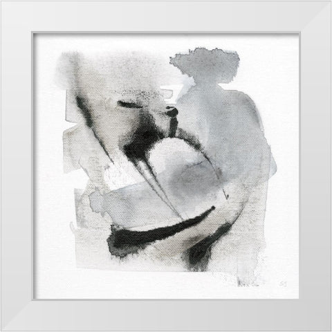 Artesian Spring I White Modern Wood Framed Art Print by Jill, Susan