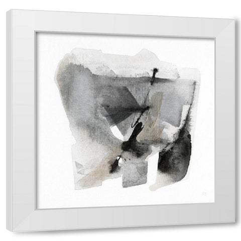 Artesian Spring II White Modern Wood Framed Art Print by Jill, Susan