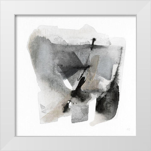 Artesian Spring II White Modern Wood Framed Art Print by Jill, Susan