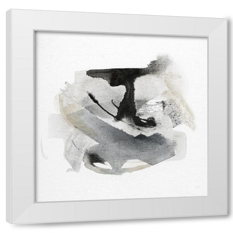 Artesian Spring III White Modern Wood Framed Art Print by Jill, Susan