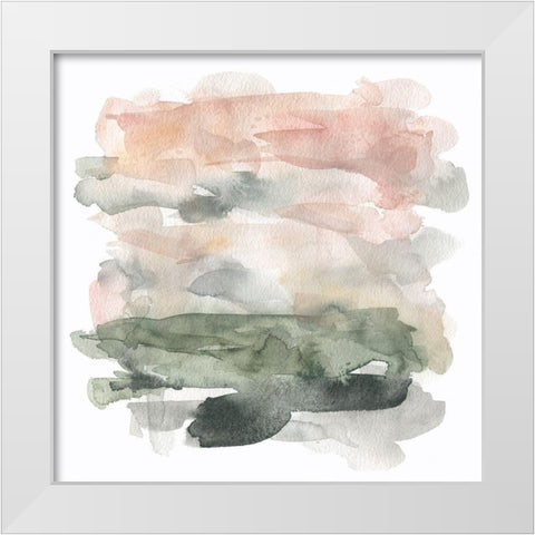 Sunrise Sanctuary White Modern Wood Framed Art Print by Robinson, Carol