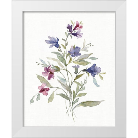 Color Variety III White Modern Wood Framed Art Print by Robinson, Carol