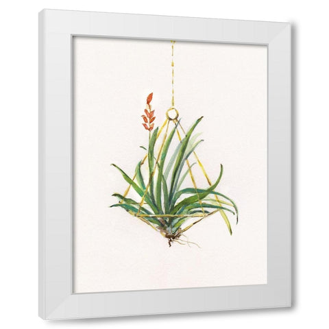 Gardenaire I White Modern Wood Framed Art Print by Swatland, Sally