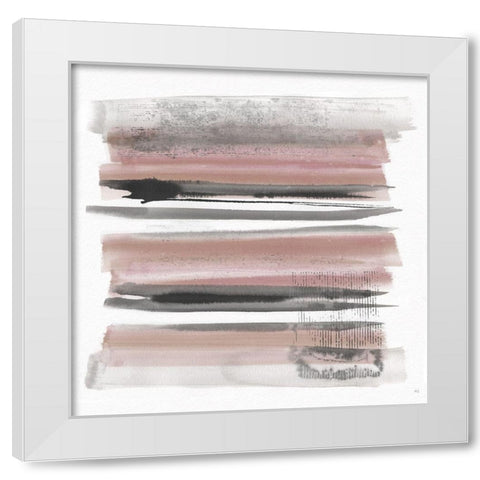 Sundown Turnwood I White Modern Wood Framed Art Print by Jill, Susan