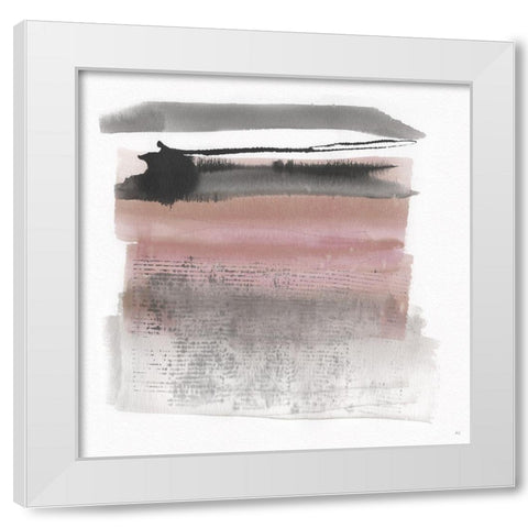 Sundown Turnwood II White Modern Wood Framed Art Print by Jill, Susan