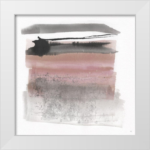 Sundown Turnwood II White Modern Wood Framed Art Print by Jill, Susan