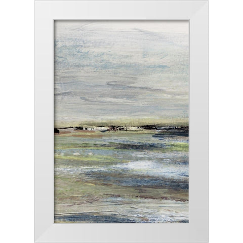 Wetlands I White Modern Wood Framed Art Print by Jill, Susan