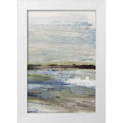 Wetlands II White Modern Wood Framed Art Print by Jill, Susan